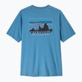 Vyriški marškinėliai Patagonia Capilene Cool Daily - '73 Skyline shore blue/light shore blue x-dye 5