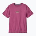 Vyriški marškinėliai Patagonia '95 Oval Logo faded magenta