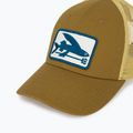 Moteriška kepurė su snapeliu Patagonia Flying Fish LoPro Trucker flying fish fork/bobcat brown 3