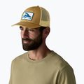 Moteriška kepurė su snapeliu Patagonia Flying Fish LoPro Trucker flying fish fork/bobcat brown 2