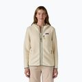Moteriškas fliso džemperis Patagonia Retro Pile Hoody natural w/ellwood green