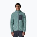 Vyriškas žygio džemperis Patagonia R1 Air Full Zip Hoody blue sage