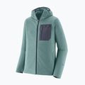 Vyriškas žygio džemperis Patagonia R1 Air Full Zip Hoody blue sage 10