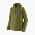 Vyriškas žygio džemperis Patagonia R1 Air Full Zip Hoody caper green