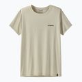 Moteriški marškinėliai Patagonia Capilene Cool Daily Shirt - Boardshort Logo dyno white 5