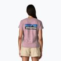 Moteriški marškinėliai Patagonia P-6 Logo Responsibili-Tee qulet violet 3