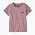 Moteriški marškinėliai Patagonia P-6 Logo Responsibili-Tee qulet violet 4