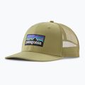 Kepurė su snapeliu Patagonia P-6 Logo Trucker gumtree green