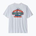 Vyriški žygio marškinėliai Patagonia Great Waves Responsibili Tee white 2