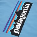 Vyriški marškinėliai Patagonia P-6 Shore blue logo 4