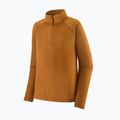 Vyriškas termoaktyvus džemperis Patagonia Capilene Midweight Zip Neck cinnamon brown