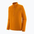 Vyriškas termoaktyvus džemperis Patagonia Capilene Termal Weight Zip Neck autumn orange