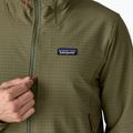 Vyriška softshell striukė Patagonia R1 TechFace Hoody basin green 9