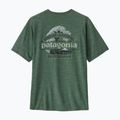 Vyriški marškinėliai Patagonia Cap Cool Daily Great Waves canopy green - light canopy green x-dye 2