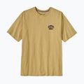 Vyriški marškinėliai Patagonia Great Waves Responsibili-Tee lynx tan