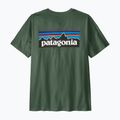 Vyriški marškinėliai Patagonia P-6 Logo canopy green 2
