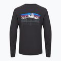 Vyriški ilgomis rankovėmis marškinėliai Patagonia Fitz Roy Foothills LS ink black 2