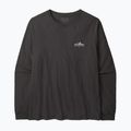 Vyriški ilgomis rankovėmis marškinėliai Patagonia Fitz Roy Foothills LS ink black