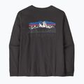 Vyriški ilgomis rankovėmis marškinėliai Patagonia Fitz Roy Foothills LS ink black 2