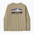 Vyriški ilgomis rankovėmis marškinėliai Patagonia Fitz Roy Foothills LS weathered stone 3