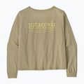 Moteriški marškinėliai ilgomis rankovėmis  Patagonia Hut Tripper Easy Cut weathered stone 3