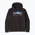 Vyriškas žygio džemperis Patagonia Fitz Roy Foothills Daily Hoody black