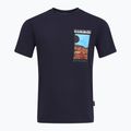 Vyriški marškinėliai Napapijri S-Valdor blu marine