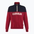 Vyriškas džemperis Napapijri B-Saturnia HZ tibetan red R1E
