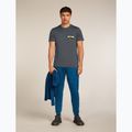 Vyriški marškinėliai icebreaker Merino 150 Tech Lite Infographic obsidian 7
