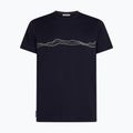 Vyriški marškinėliai icebreaker Merino 150 Tech Lite Mountain Pulse midnight navy 6