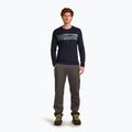 Vyriški termoaktyvūs marškinėliai icebreaker Merino 200 Oasis Crewe Elevation Line midnight navy 2