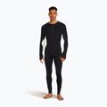 Vyriškas termoaktyvus kombinezonas icebreaker Merino 200 Oasis+ black/undyed/cb 4