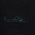 Vyriški marškinėliai icebreaker Merino Blend 125 Cool-Lite Sphere Trail black 3