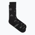 Vyriškos kojinės icebreaker Merino Ultralight Crew Camp Ess black/alloy 2