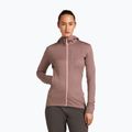 "Icebreaker" moteriška striukė su gobtuvu "Merino 260 Quantum IV Zip Hoodie summit/blush