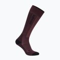 Slidinėjimo kojinės moterims Icebreaker Merino Ski+ Light OTC java/black/summit