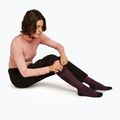 Slidinėjimo kojinės moterims Icebreaker Merino Ski+ Light OTC java/black/summit 4
