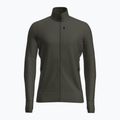 Vyriškas žygio džemperis Icebreaker Merino 260 Quantum IV LS Zip dark loden