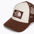 Vyriška kepurė su snapeliu The North Face Mudder Trucker ember soil-white dune 3