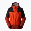 Vyriška striukė nuo lietaus The North Face Signal 2.5L Dryvent lava red/iron clay/tnf