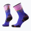 Moteriškos kojinės Smartwool Hike Mountain Sunrise Print Crew deep navy 6