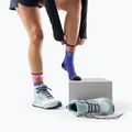 Moteriškos kojinės Smartwool Hike Mountain Sunrise Print Crew deep navy 7