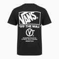 Vyriški marškinėliai Vans Stacked Hi Tee black/white 2