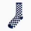 Kojinės Vans Checkerboard Crew kojinės deep indigo