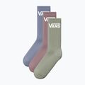 Kojinės Vans Classic Crew 3 poros glacial slate