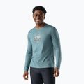 Vyriški ilgomis rankovėmis marškinėliai Smartwool Wander Valley Active Long Sleeve Graphic Tee dusty tea
