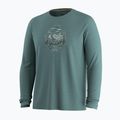 Vyriški ilgomis rankovėmis marškinėliai Smartwool Wander Valley Active Long Sleeve Graphic Tee dusty tea 3