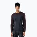 Vyriškas termoaktyvus džemperis Smartwool Classic Thermal Merino Base Layer Colorblock Crew Boxed mink/charcoal