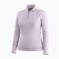 Moteriškas termo džemperis Smartwool Classic Thermal Merino Base Layer 1/4 Zip Boxed lavender sky heather 3