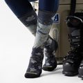 Moteriškos slidinėjimo kojinės Smartwool Ski Zero Cushion Nightwatcher Prrint OTC black 2